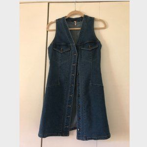 Free People denim dress